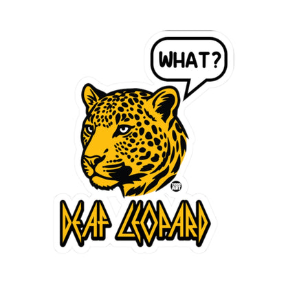 Def LeopardTodd Art Sticker
