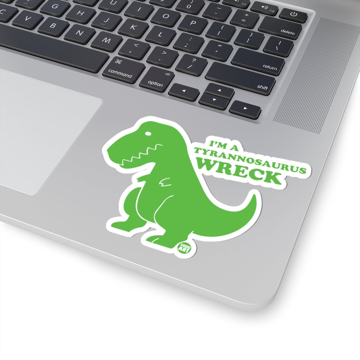 Dinosaur DisasterTodd Art Sticker