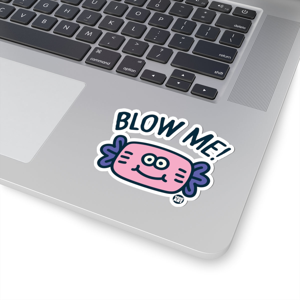Blowme Todd Art Sticker