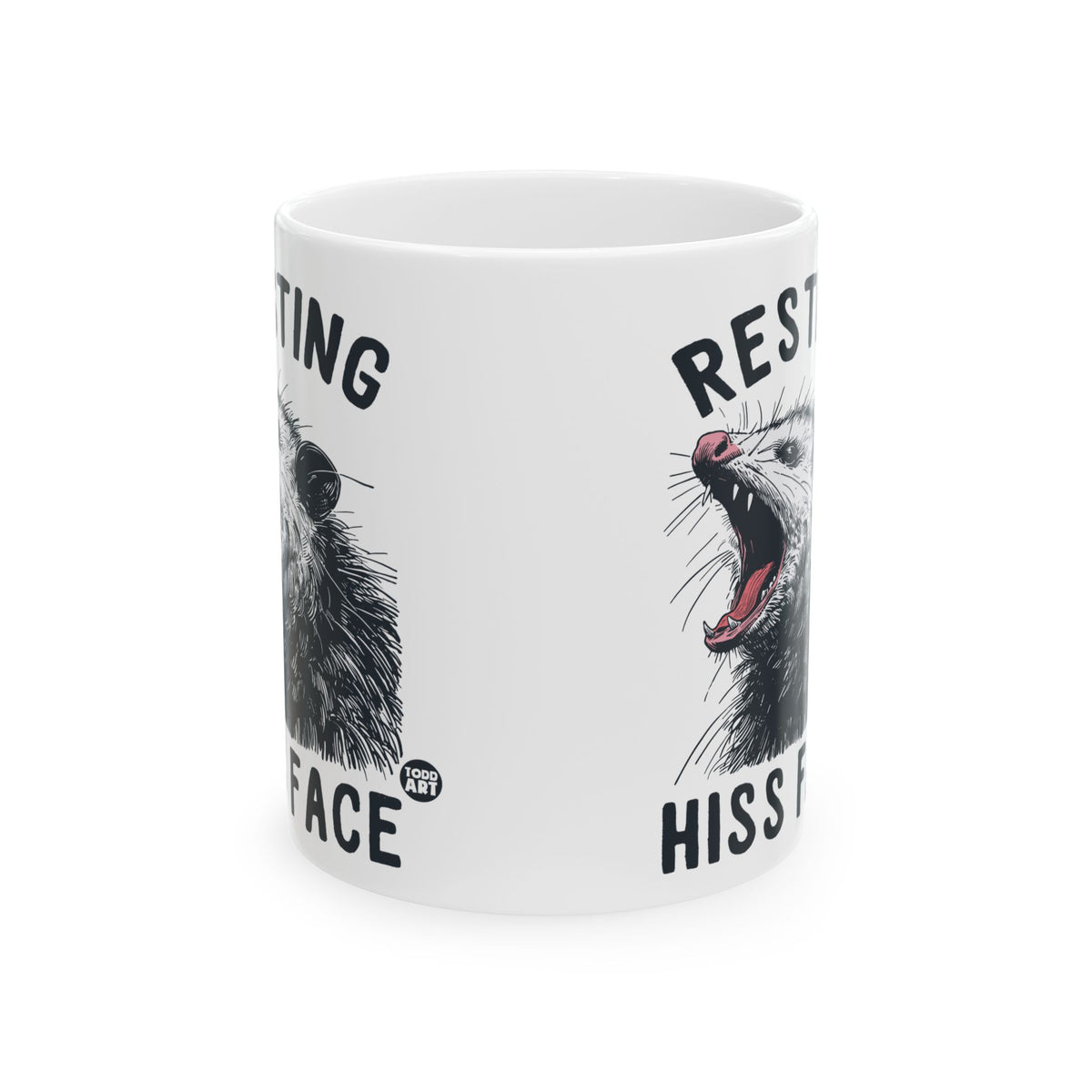 Possum Playing Dead Todd Art Mug