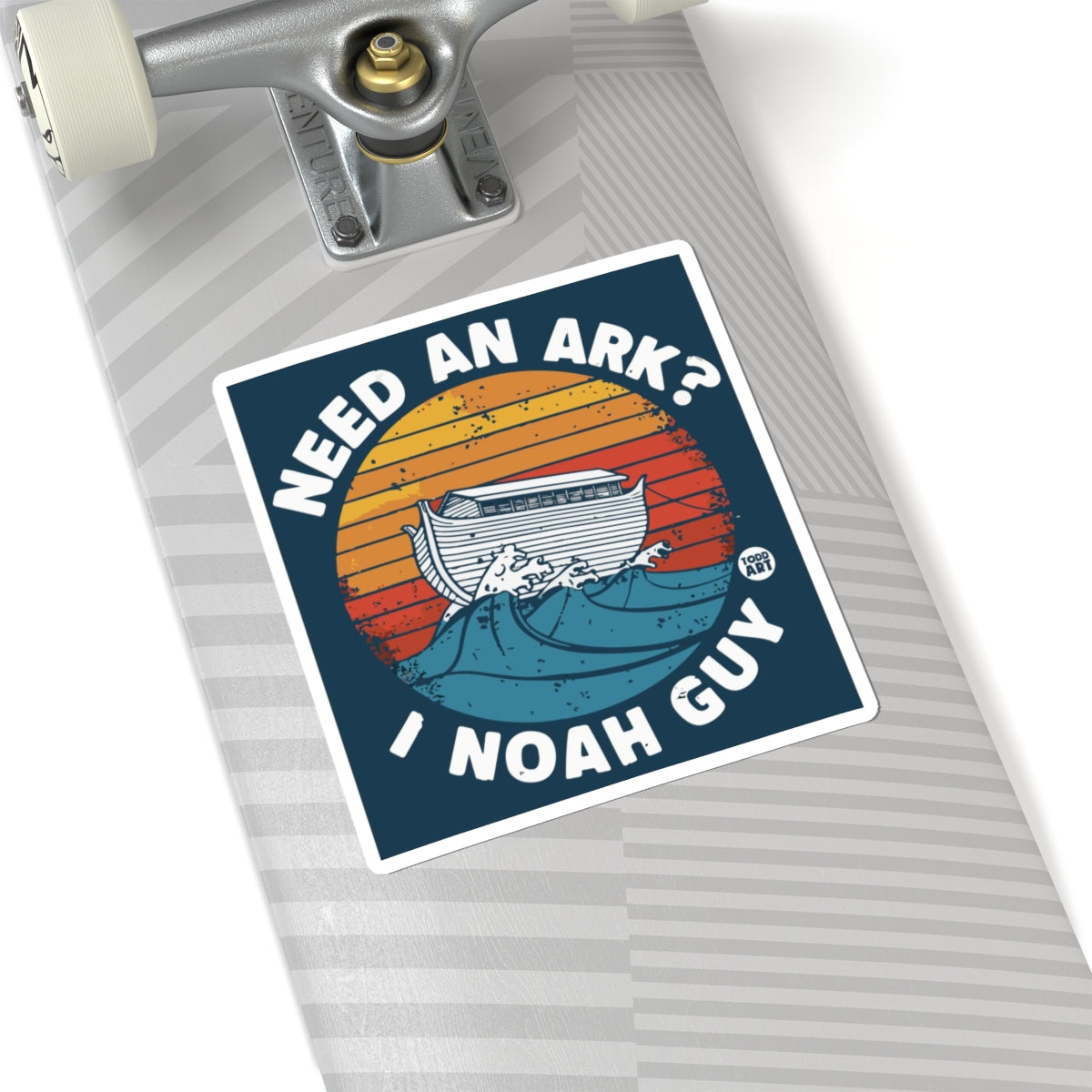 Needed an Ark I Noah Guy Todd Art Sticker