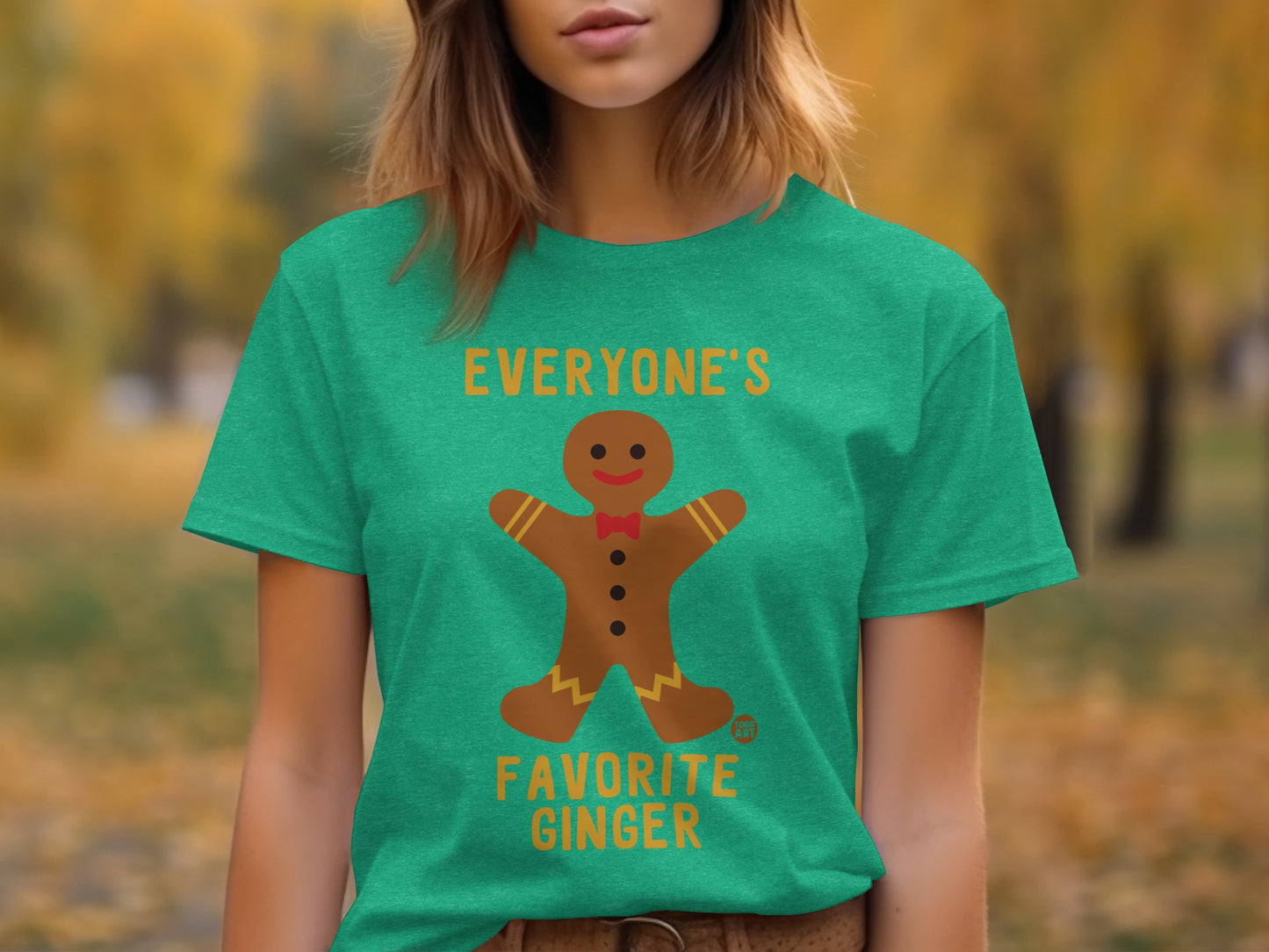 Everyone's Favorite Ginger Cute Gingerbread Man Tshirt