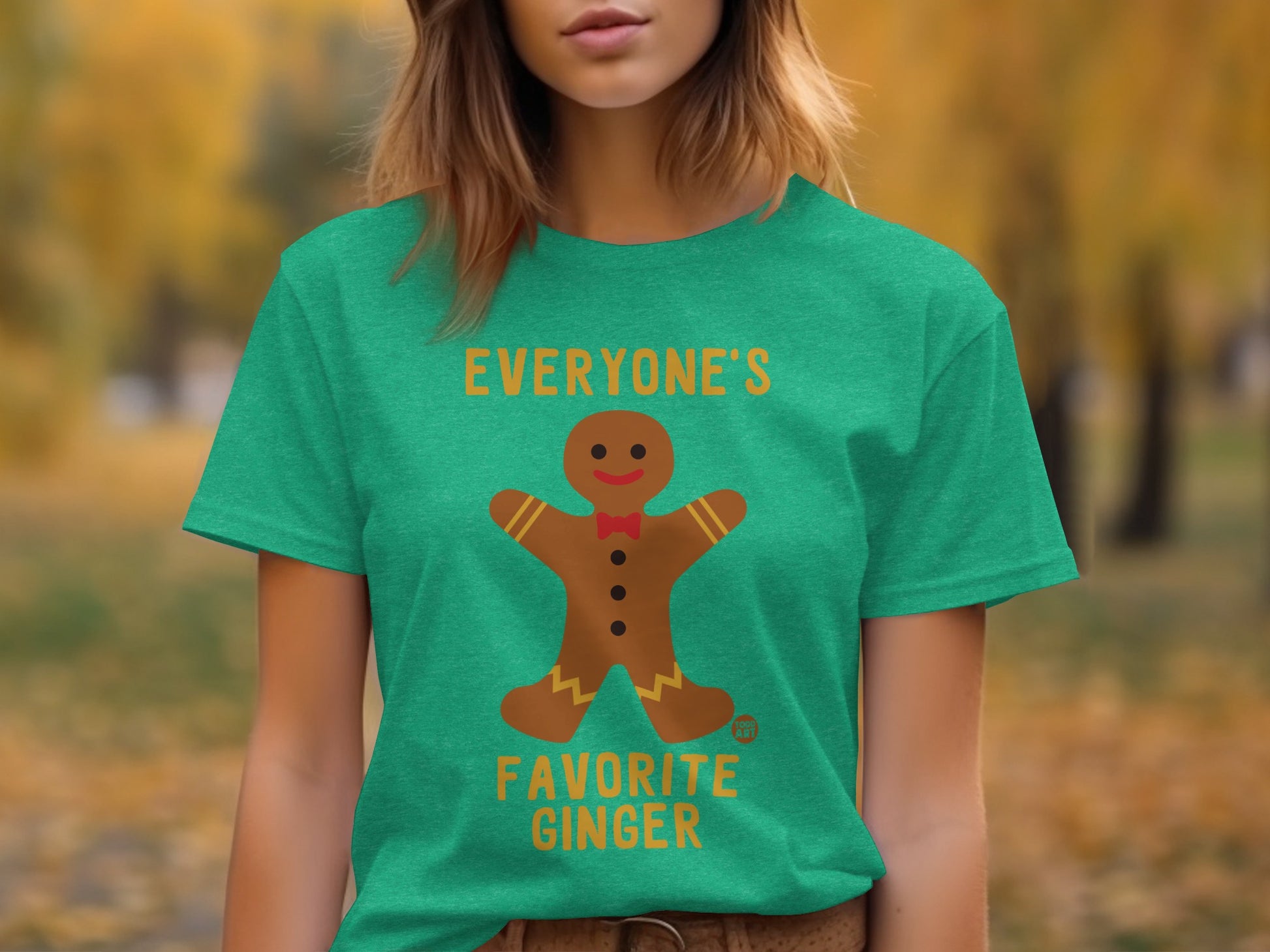 Everyone's Favorite Ginger Cute Gingerbread Man Tshirt
