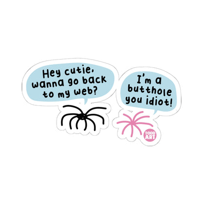 Web ArgumentTodd Art Sticker