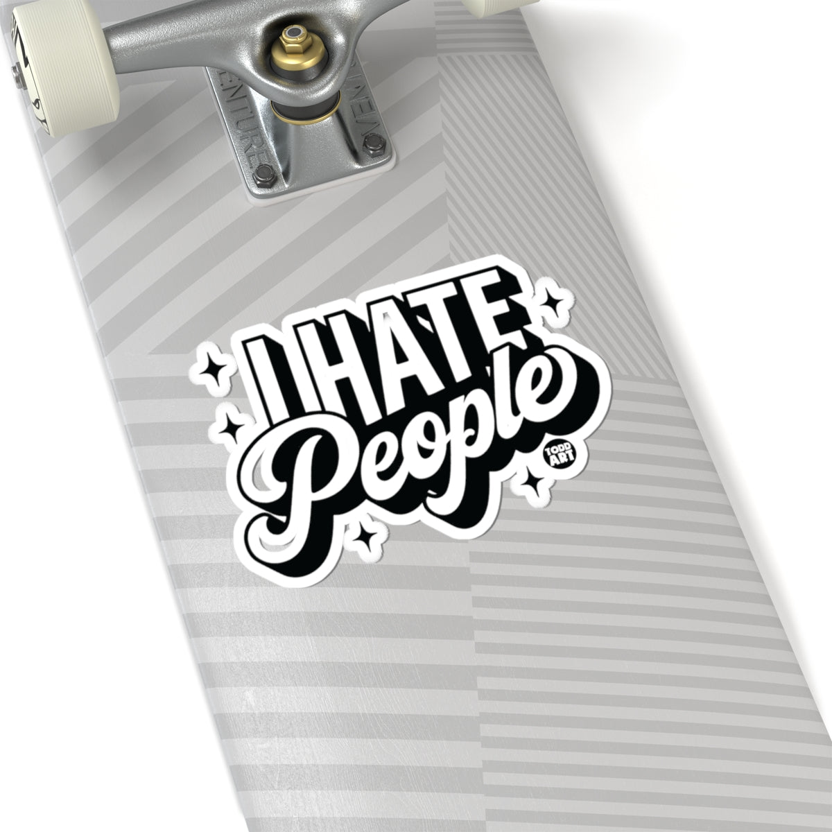 Misanthrope Todd Art Sticker