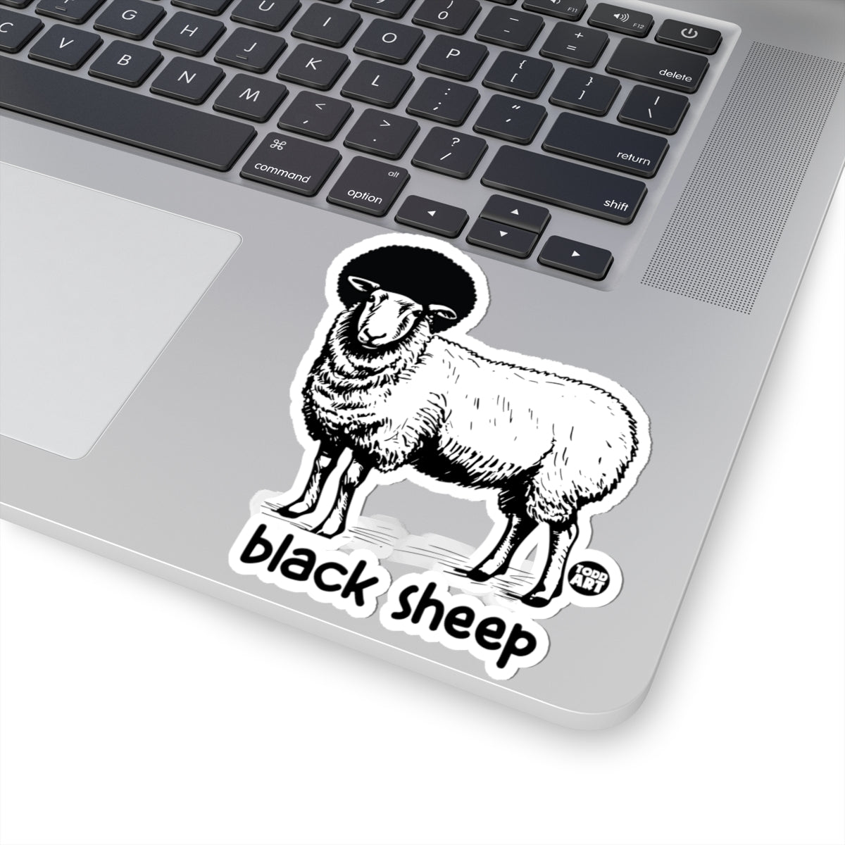 Black SheepTodd Art Sticker