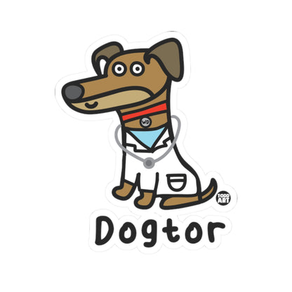 Dogtor Todd Art Sticker