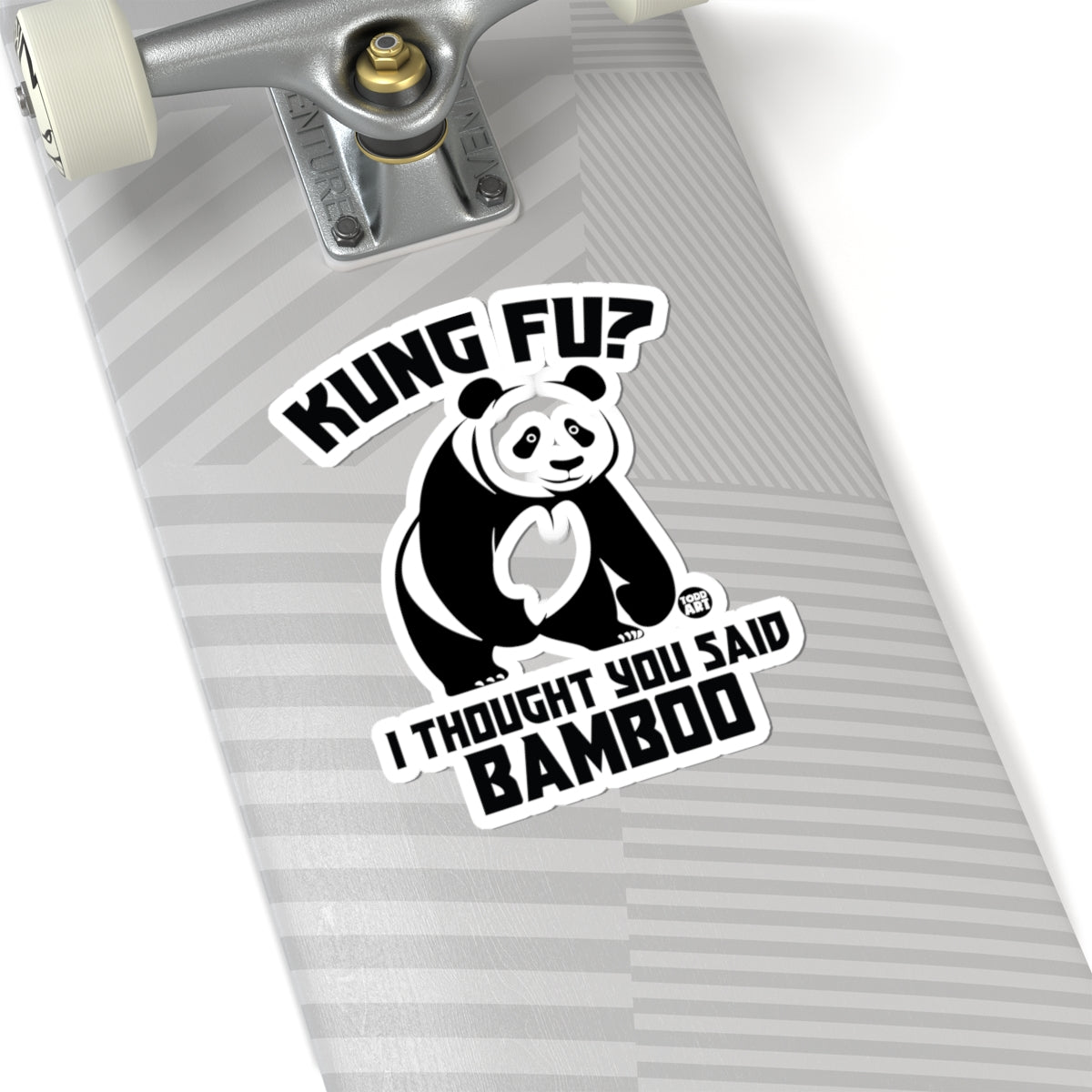 Kung FuTodd Art Sticker