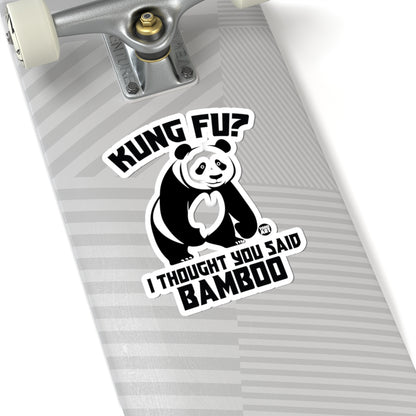 Kung FuTodd Art Sticker