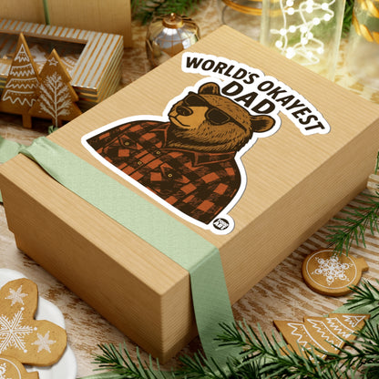 Cool Bear DadTodd Art Sticker