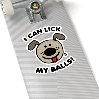 Happy Dog FaceTodd Art Sticker