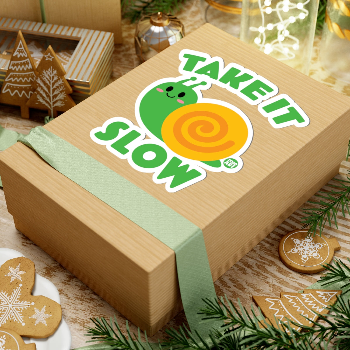 Take It SlowTodd Art Sticker