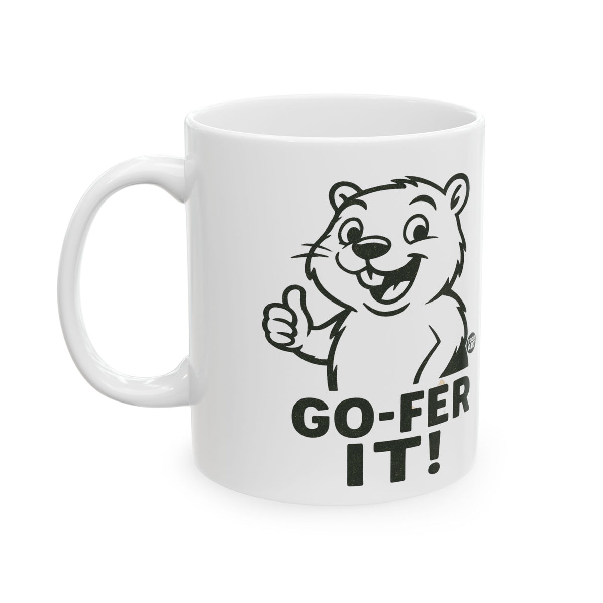 Motivational Creature Todd Art Mug