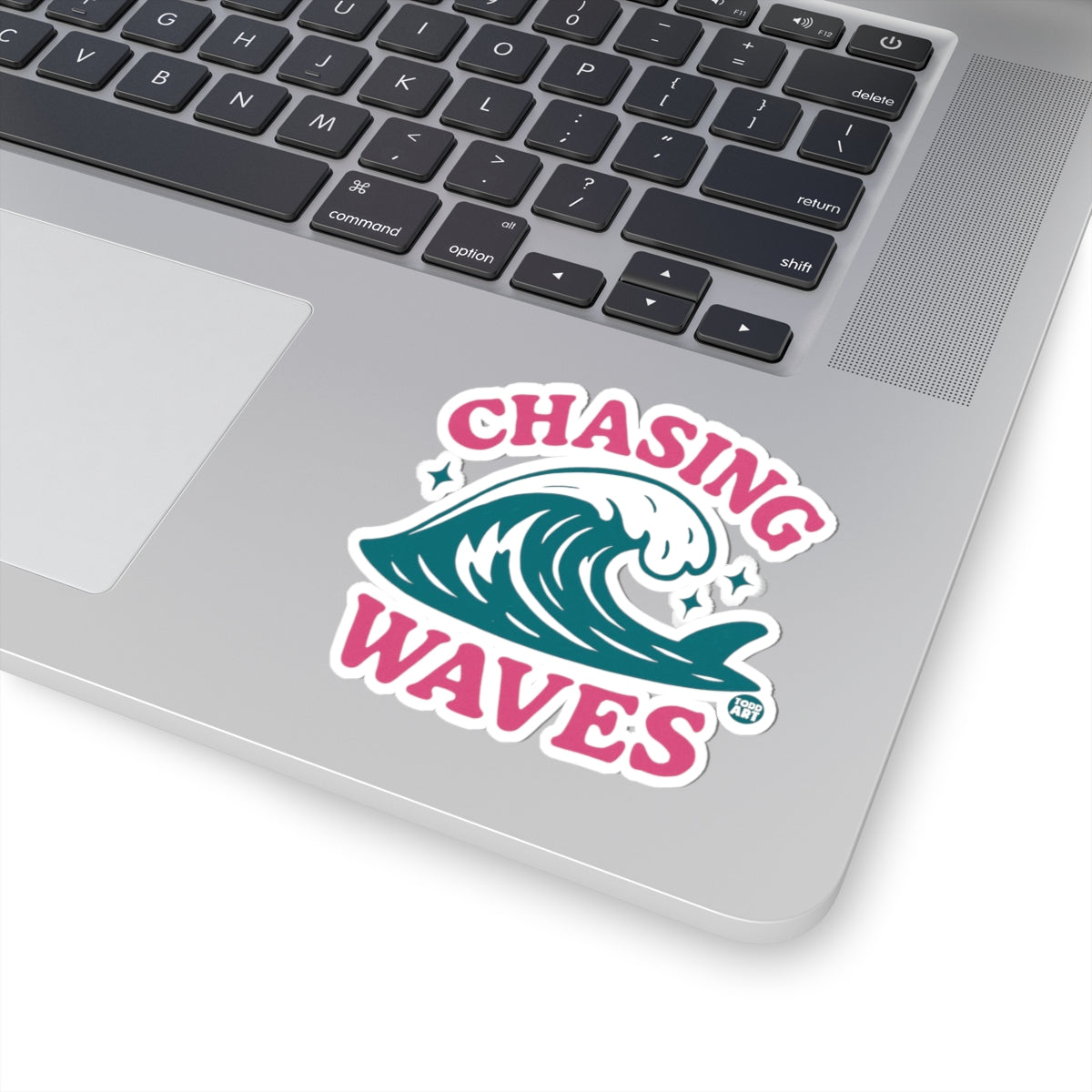 Chasing WavesTodd Art Sticker