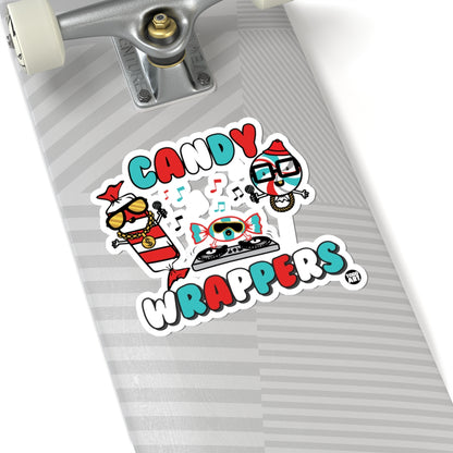 Candy WrappersTodd Art Sticker