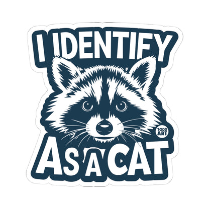 I Identify As A Cat Todd Art Sticker