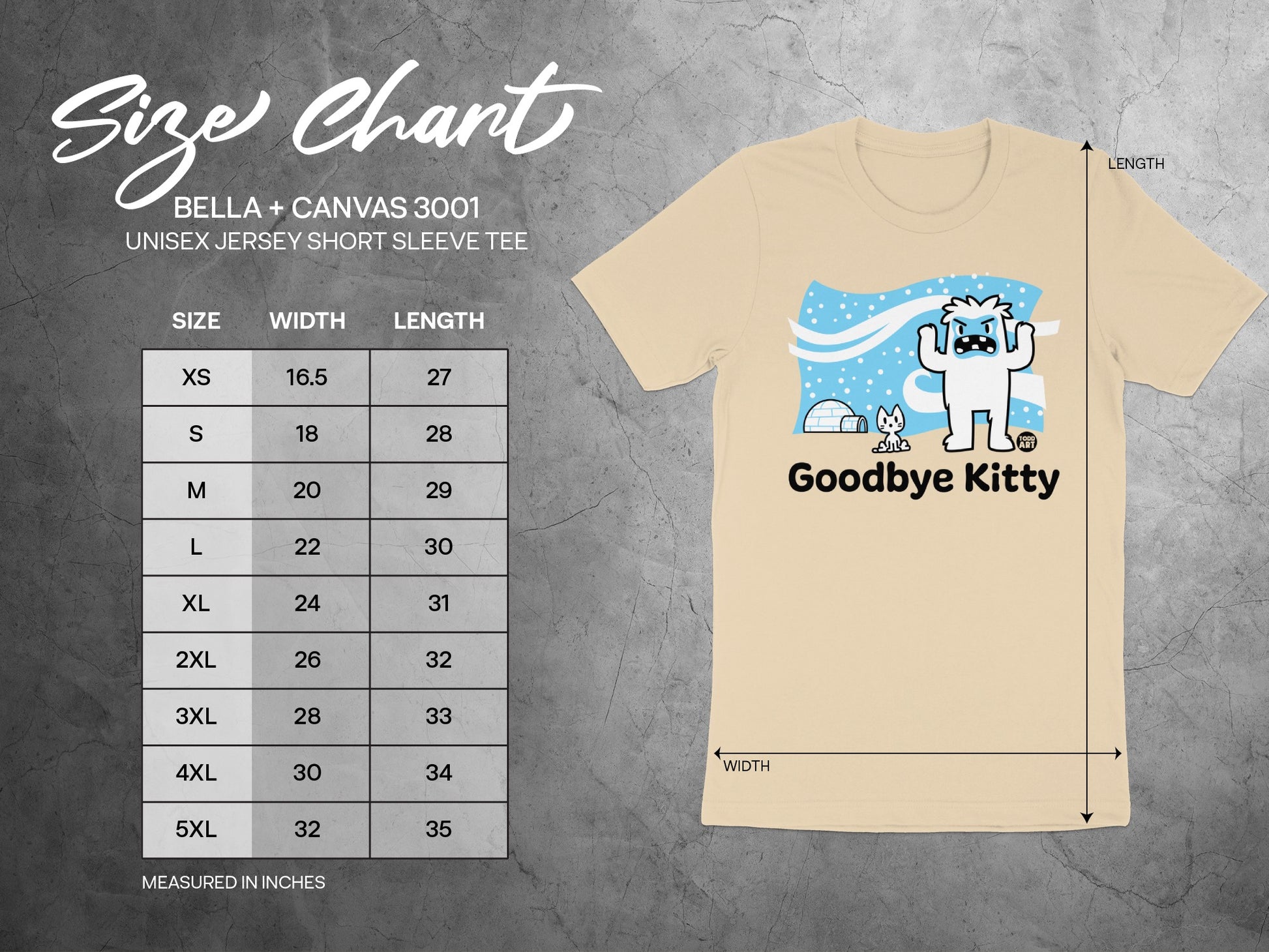 Goodbye Kitty Graphic Unisex Jersey Short Sleeve Tee