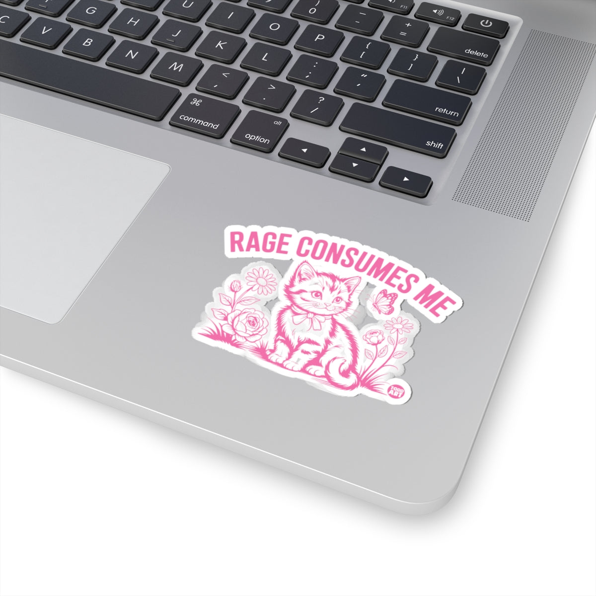 Rage Consumes MeTodd Art Sticker