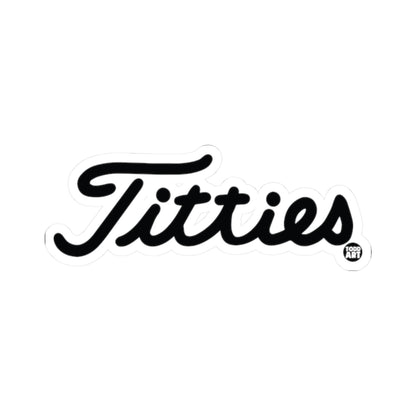 Titties Todd Art Sticker