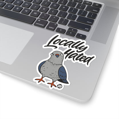 Locally HatedTodd Art Sticker