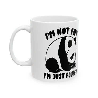 Not Fat Just Fluffy Todd Art Mug