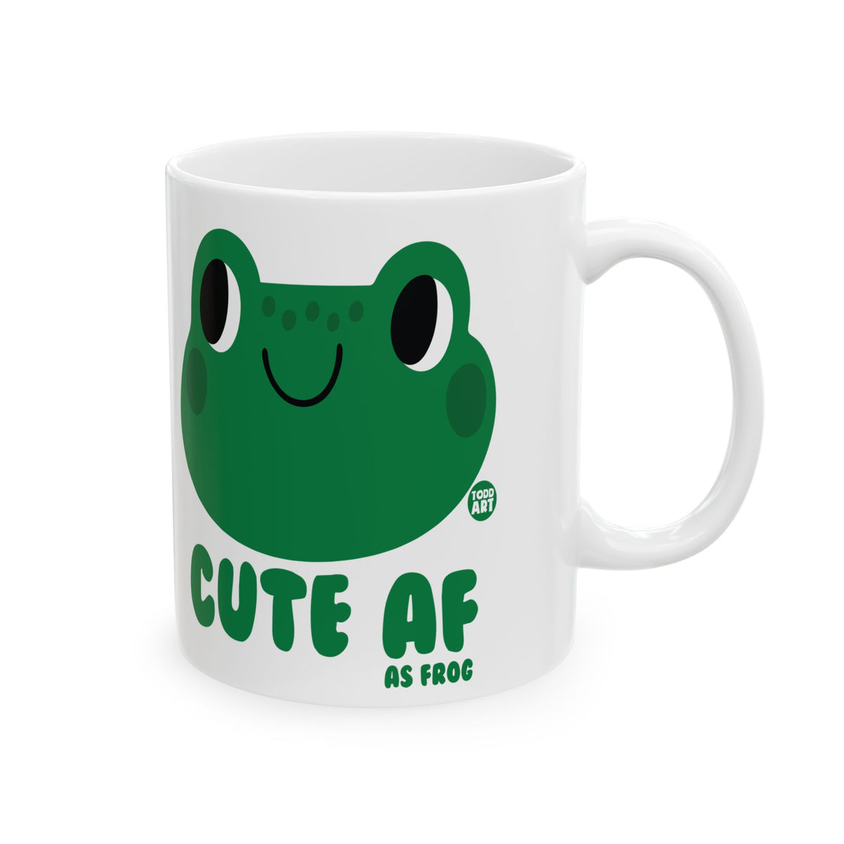 Cute As Frog Todd Art Mug