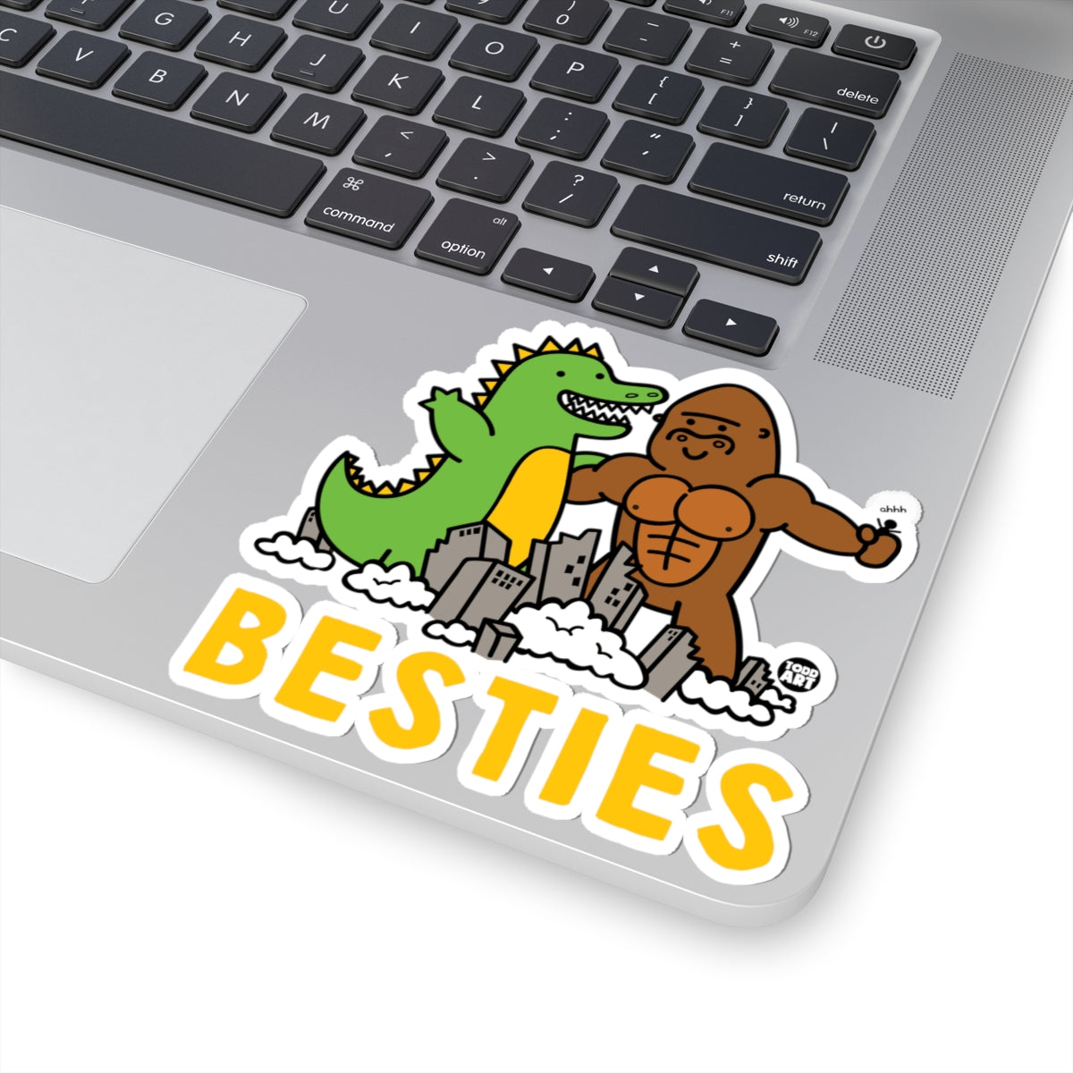Besties Todd Art Sticker