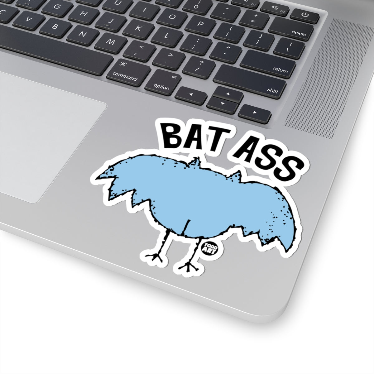Bat AssTodd Art Sticker