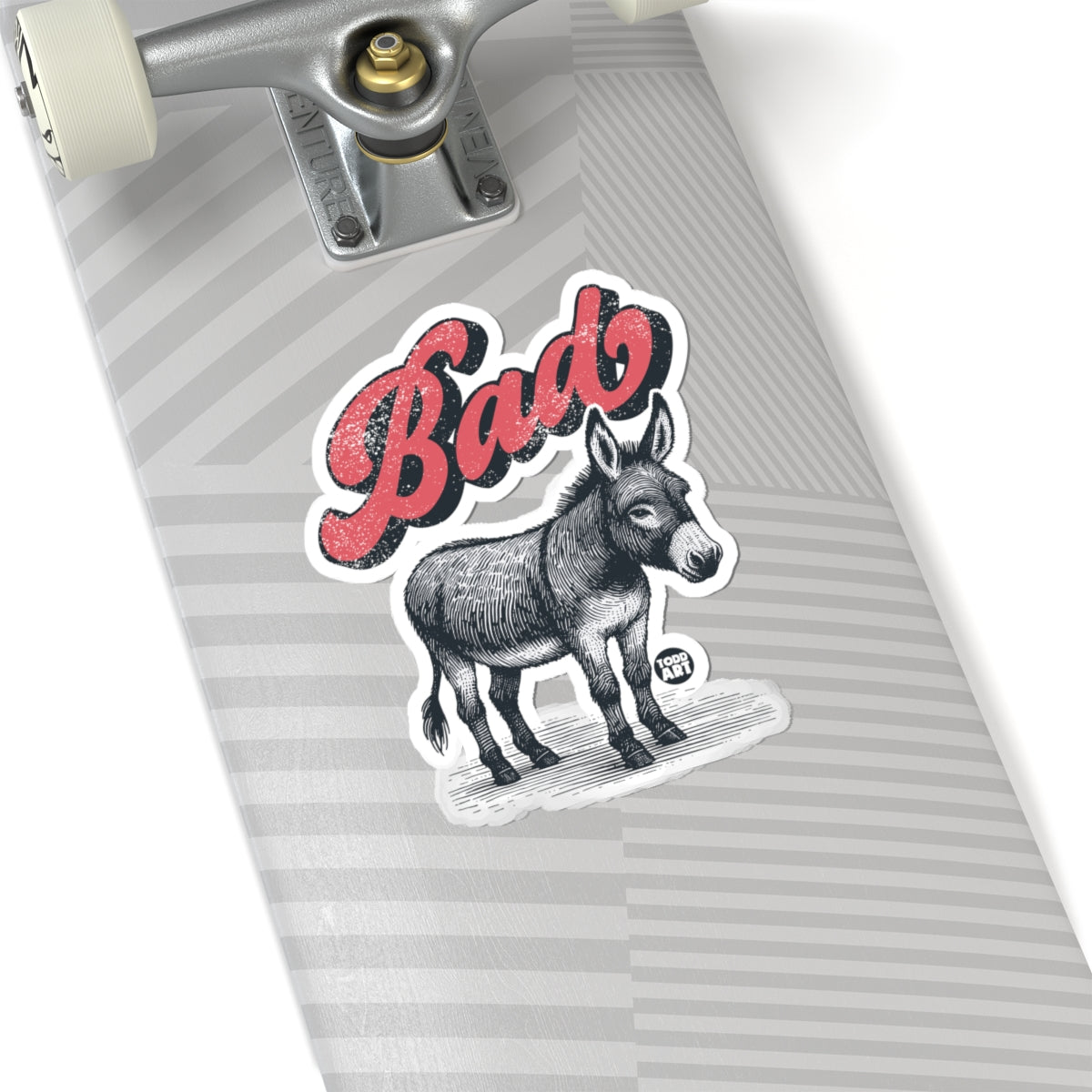 Stubborn Todd Art Sticker