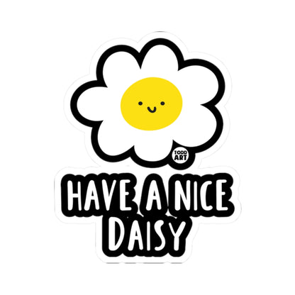 Cheerful FlowerTodd Art Sticker