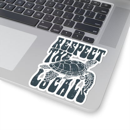 Respect The TurtleTodd Art Sticker