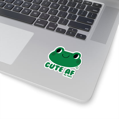 Cute FrogTodd Art Sticker