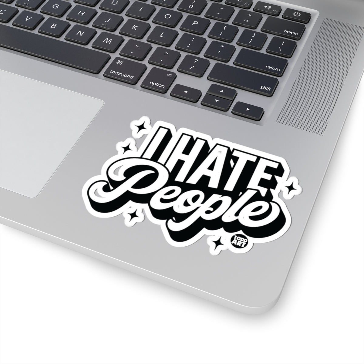 Misanthrope Todd Art Sticker