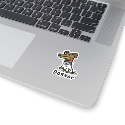 Dogtor Todd Art Sticker