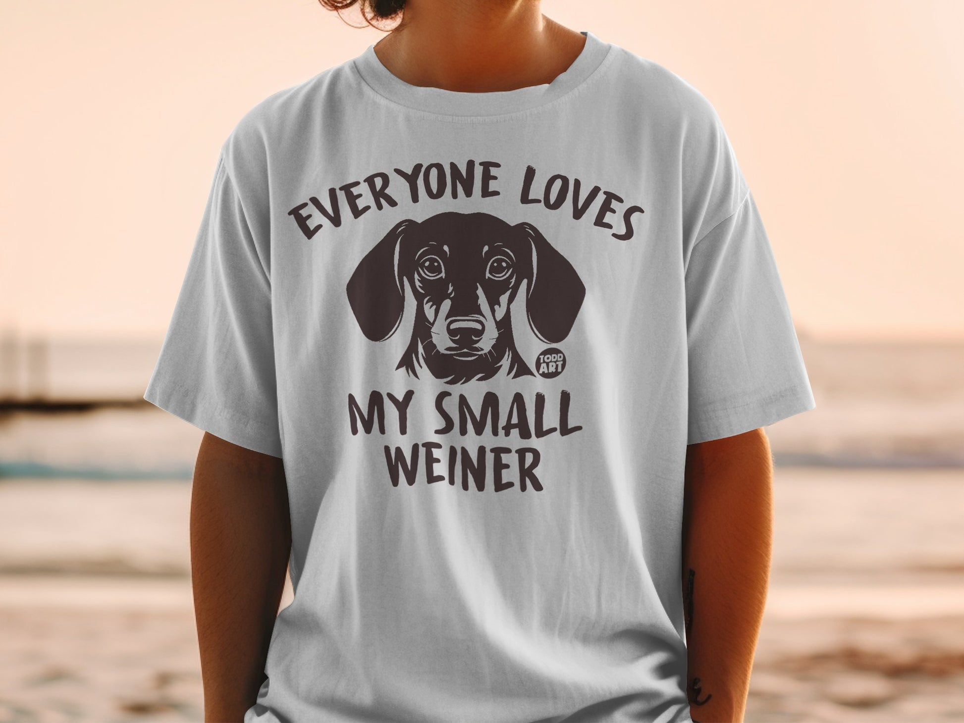 Everyone Loves My Small Weiner Graphic T-Shirt
