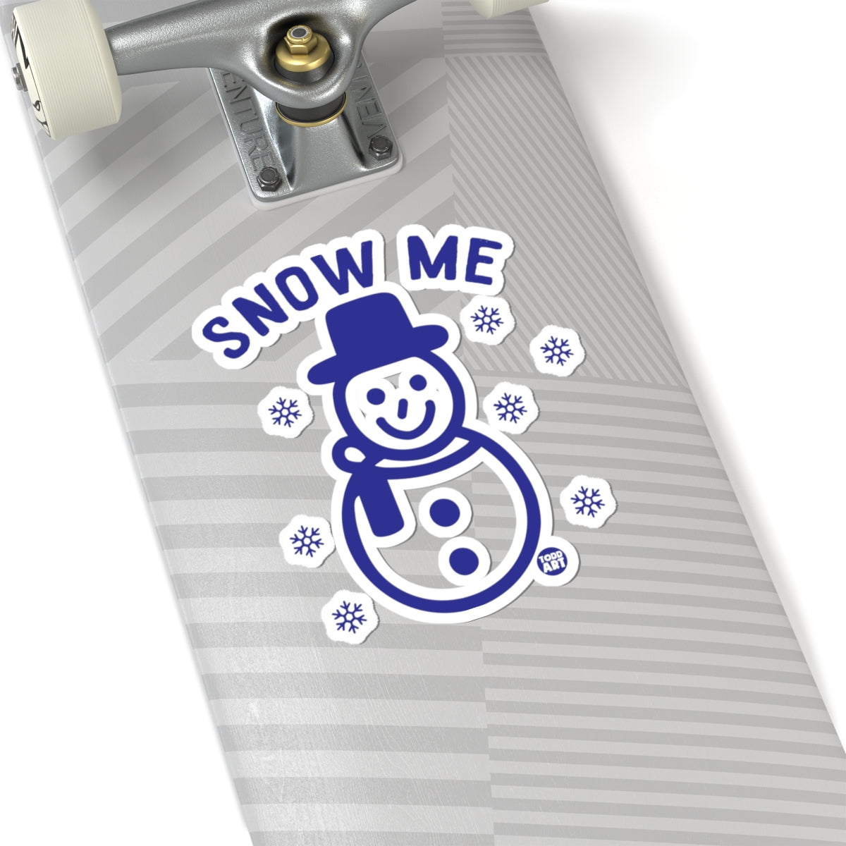 Snowme Todd Art Sticker