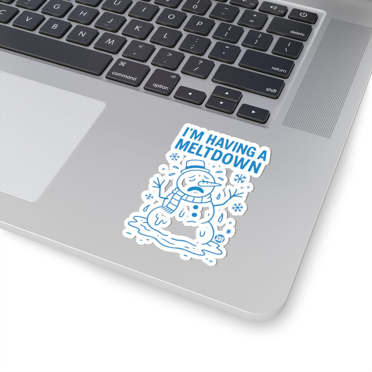 Snowman CrisisTodd Art Sticker
