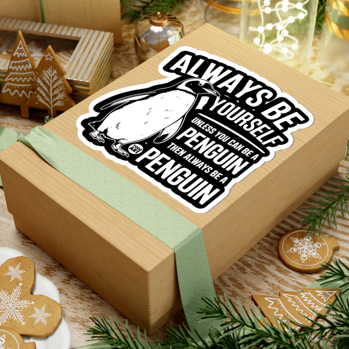always-be-a-penguin-sticker