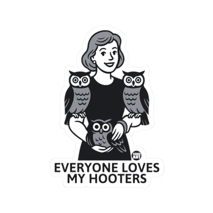 Owl LadyTodd Art Sticker