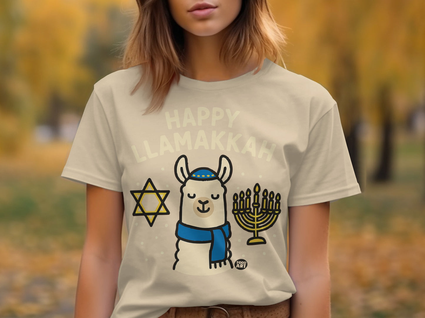 Happy Llamakkah Funny Holiday T-Shirt Product