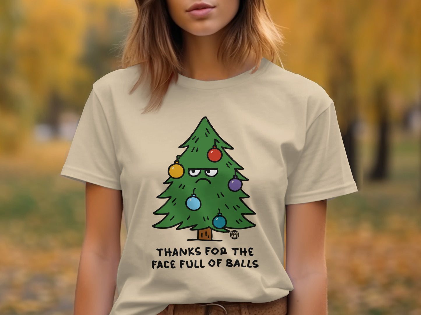 Thanks For The Face Full Of Balls funny gift