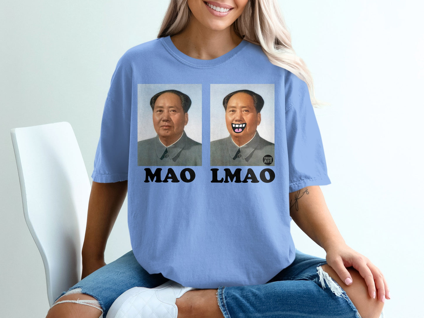 MAO LMAO Funny Joke Cartoon Image product type