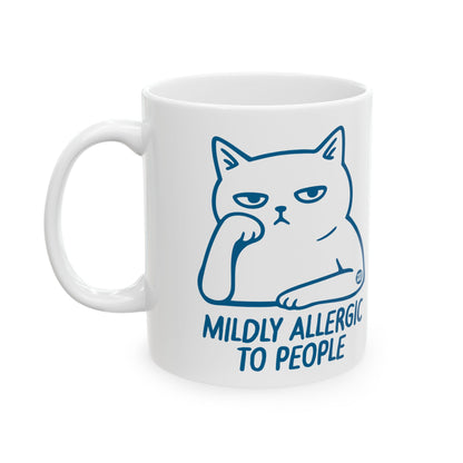 Unimpressed Cat Todd Art Mug