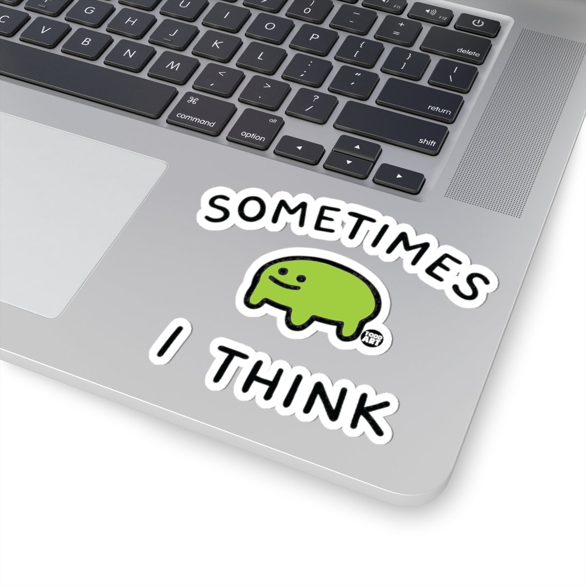 Sometimes I ThinkTodd Art Sticker