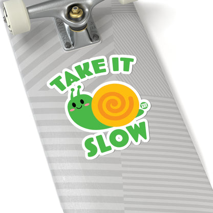 Take It SlowTodd Art Sticker