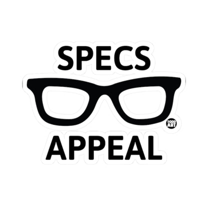 Specs AppealTodd Art Sticker