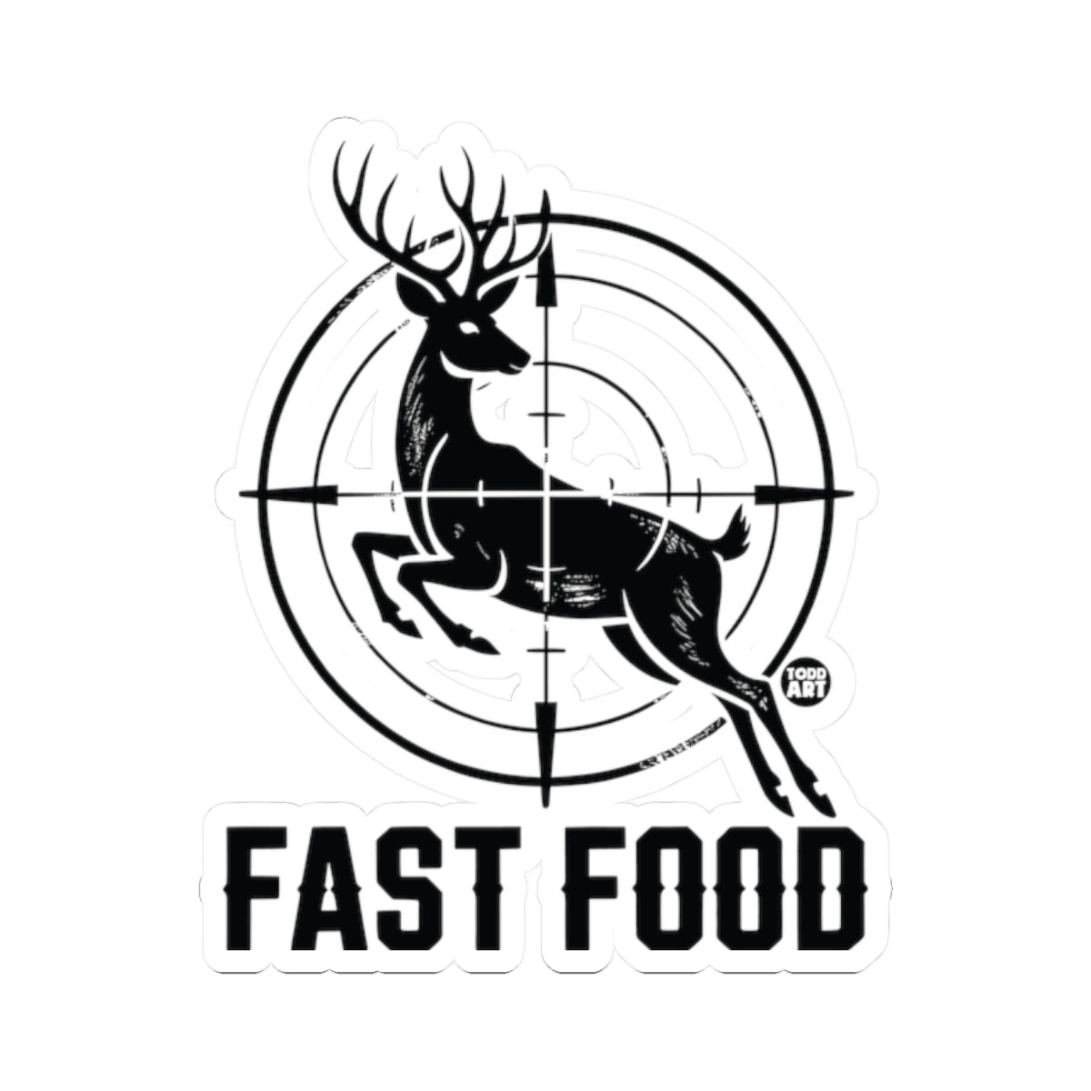 Precision HuntTodd Art Sticker