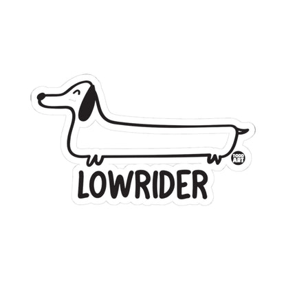 Lowrider Todd Art Sticker