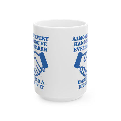 Shaken Hands Todd Art Mug