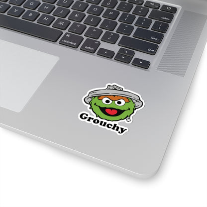 Grouchy Todd Art Sticker